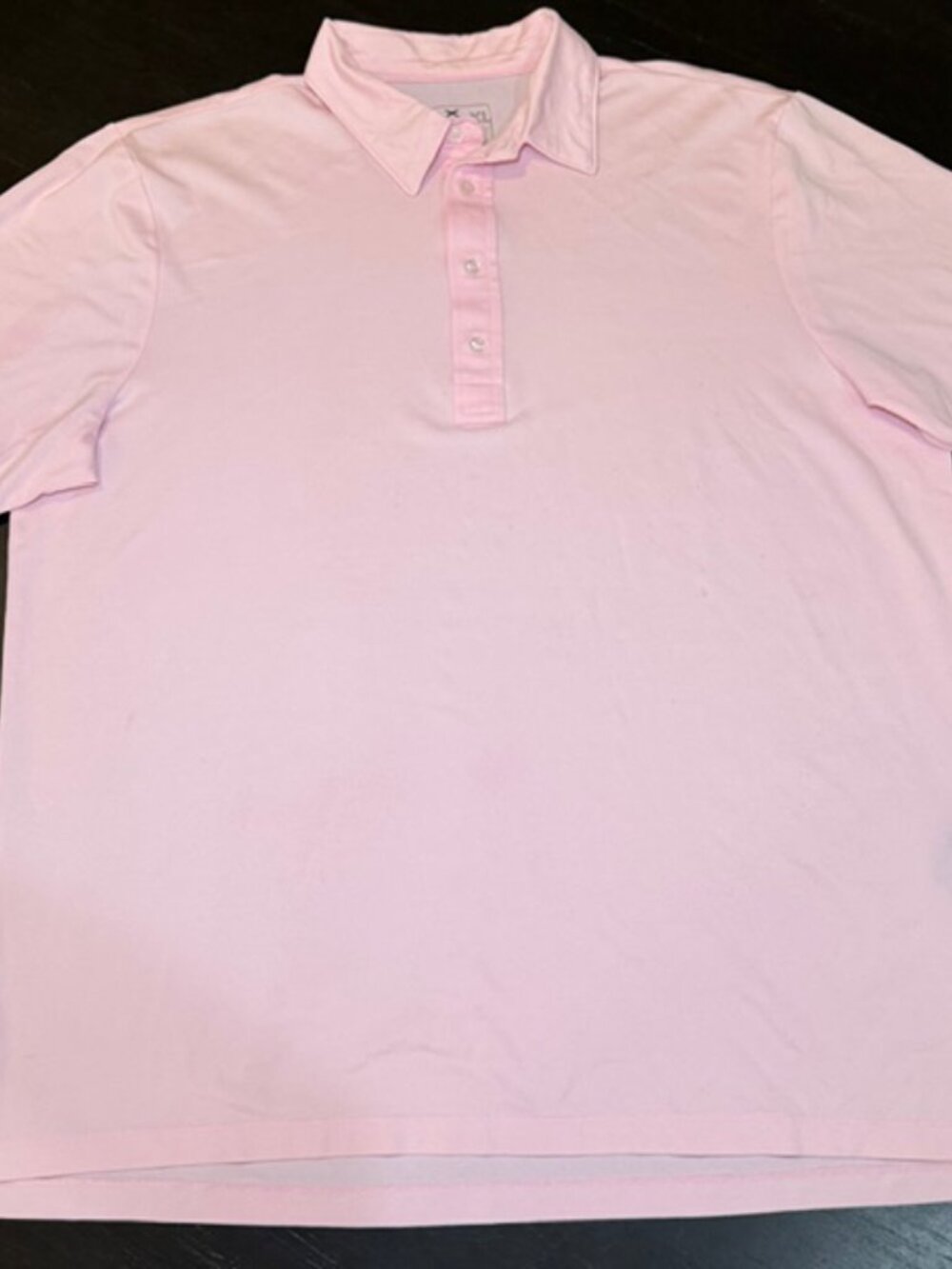 RLX Ralph Lauren Polo Shirt Mens XL Pink Golf Performance Short Sleeve